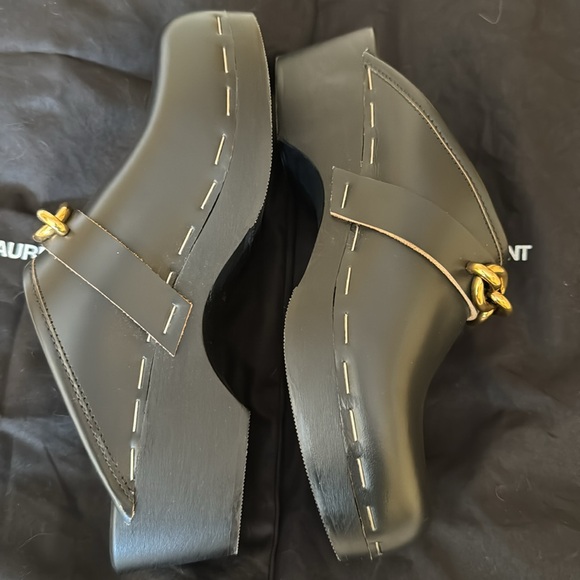 *SOLD*NWOT Saint Laurent Maillon clogs - Picture 8 of 8
